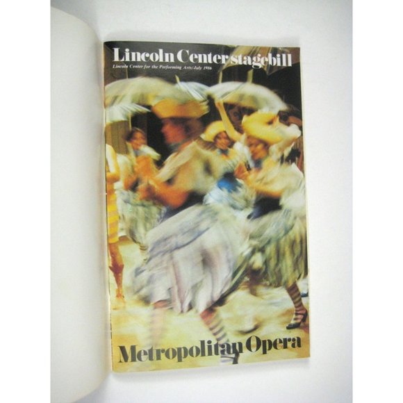 American Ballet Theatre Stagebill 1986 Gala Performance Metropolitan Opera House - Picture 3 of 11